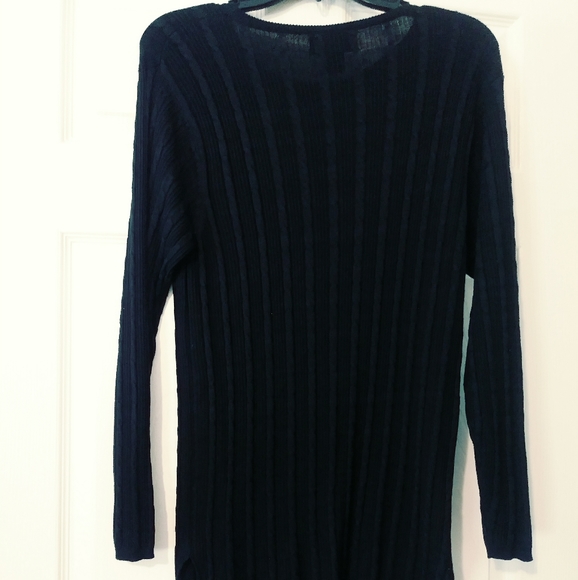 🎍ZZ SILK BLACK LADIES SILK SWEATER💝 - Picture 2 of 4